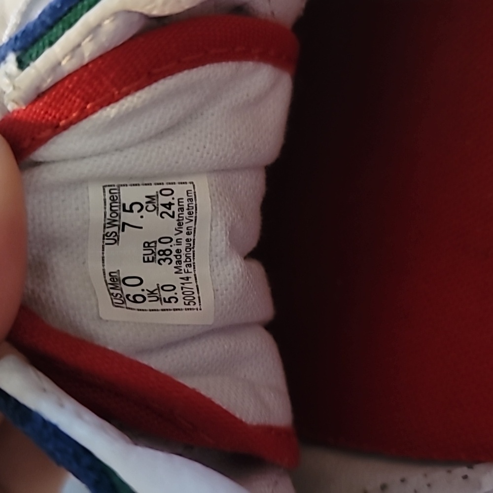 Color Block Vans - Picture 5 of 6
